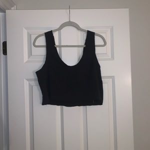 Urban Outfitters linen cropped tank